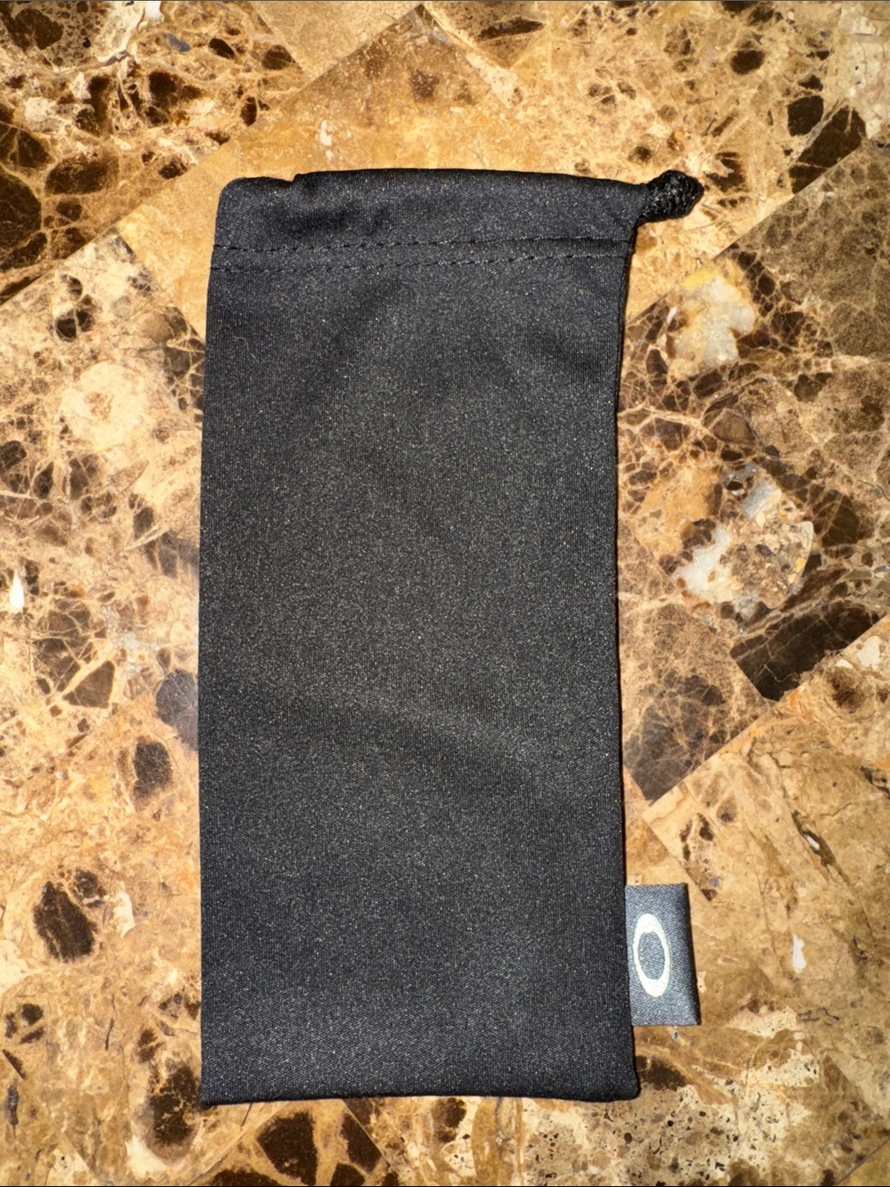 Oakley Black Drawstring Sunglass Pouch